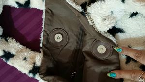 Star Pattern Fluffy Handbag