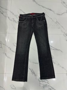 Women's Charcoal Wash Bootcut Jeans