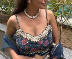 Designer Floral Print Lehenga Choli