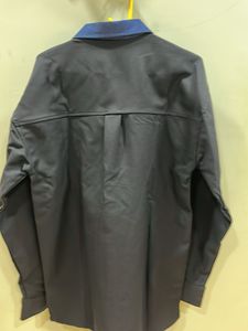 Men's Dark Blue Casual Shirt