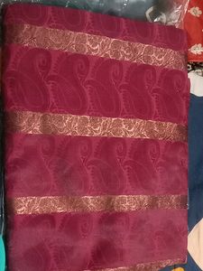 New  Brocade Saree Offer For Today😊 I M Not Sure