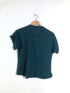 Teal Button-Up Shirt