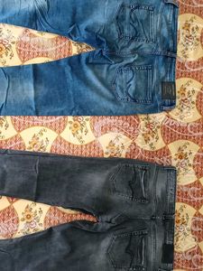 Men's Stylish Denim Jeans (2 Pairs)