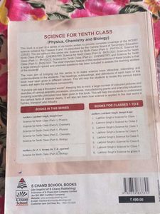 Chemistry for Tenth Class Part-2