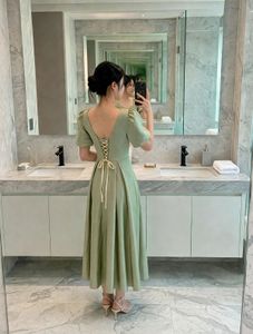 Elegant Sage Green Maxi Dress