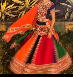Vibrant Embroidered Lehenga Choli Set