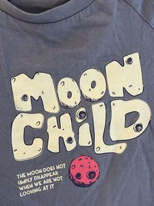 Cute Moon Child Graphic T-Shirt