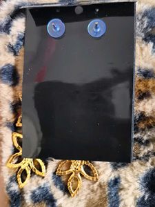 Sparkling Floral Drop Earrings