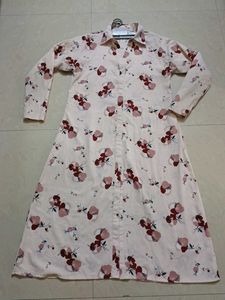 Floral Button-Down Dress