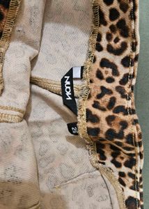 Animal Print Skort