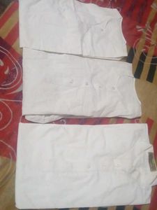 Men's White Kurta Set