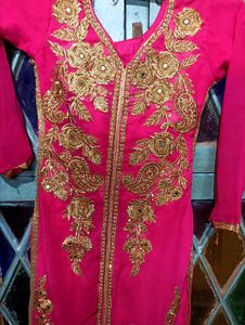 grand work Kurta Set