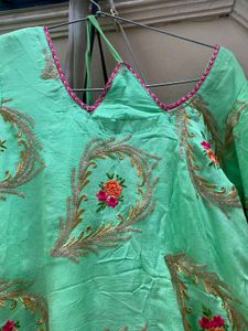 bell bottom kurta set