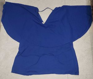 Vibrant Royal Blue Ethnic top