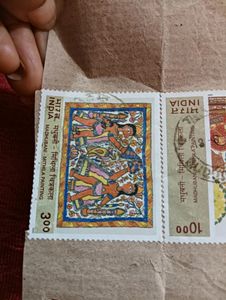 Madhubani Painting Stamps