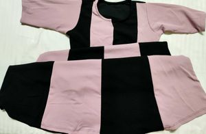 Color Block Mini Dress