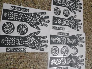 6 Hand mehnde Sticker Combo 20 Fingr