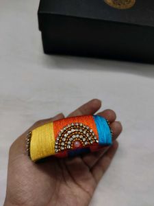 Combo -Bangle and 2 types of bindis