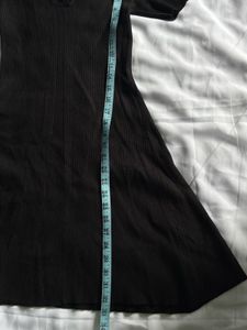Zudio Classic Black Knit Dress