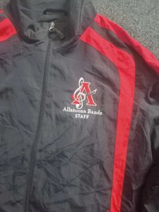 Vintage Black &amp; Red Track Jacket
