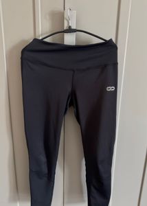 Black High Waist Athleisure Leggings