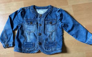 Denim Jacket with Puff Sleeves