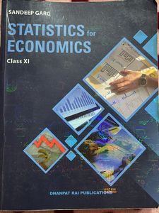 Statistics for Economics Class XI