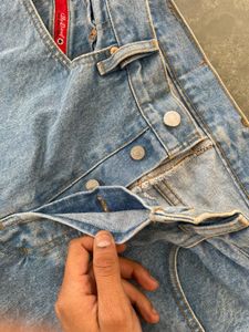 Diesel Straight baggy Denim Jeans