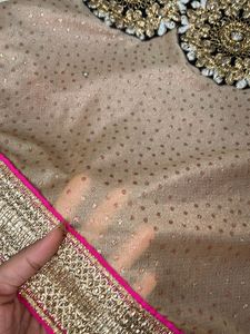 Stunning Embroidered Saree
