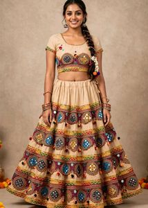 Kathiawadi Lehenga Choli Set