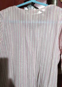 Elegant Striped Kurta Dress