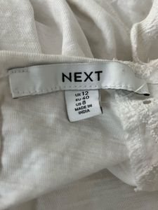 White Eyelet Off-Shoulder Top