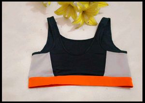 Nike Colourblock Racerback Sports Bra