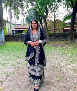 BEAUTIFUL SHARARA WITH TOP &amp; DUPATTA COMBO