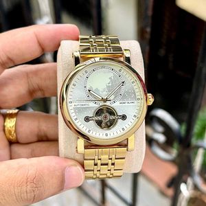 MONTBLANC HERITAGE – BLACK WORLD TIME AUTOMATIC WA