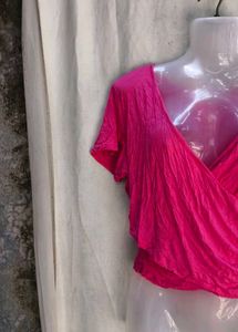 V-Neck Wrap Top