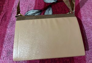 nude Stylish Sling Bag for Women | Pre-Loved