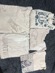 Bundle of 4 Assorted T-Shirts and 1 short kurti