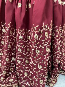 Maroon Garara Good Condition 1 Time Wear