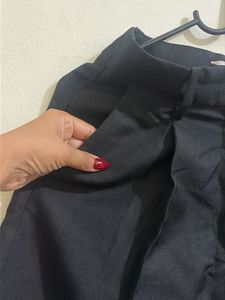 Classic Black Wide-Leg Pants