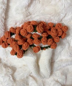 Crochet Rose Bouquet Blanket