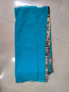 Brand New Blue Pink Royal Mirror work Anarkali