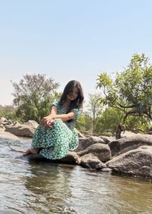 Floral Print Maxi Dress