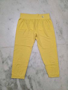 Comfortable Yellow Capris