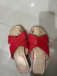Stylish Coral Flat Sandals