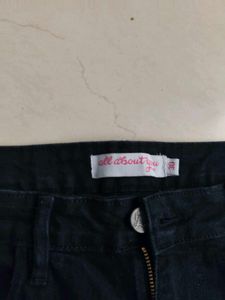 Classic Black Denim Jeans