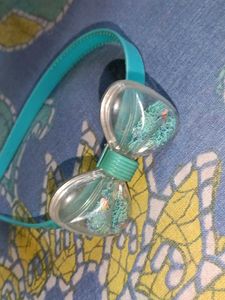 Unique Bow-Shaped Hair band with Glitter