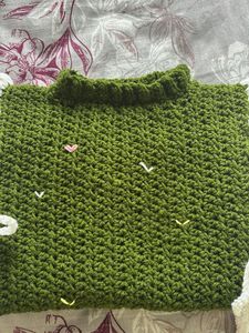 Handmade Green Crochet Top