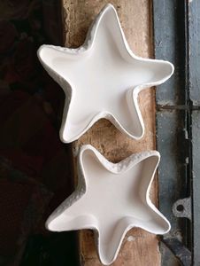 New launched star fish trays x2