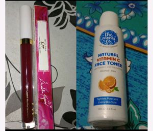 Lipstick and Toner